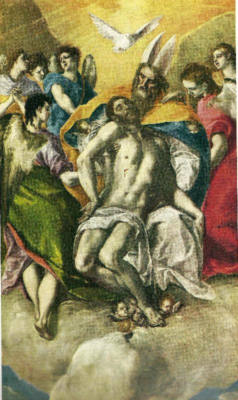 El Greco holy trinity France oil painting art